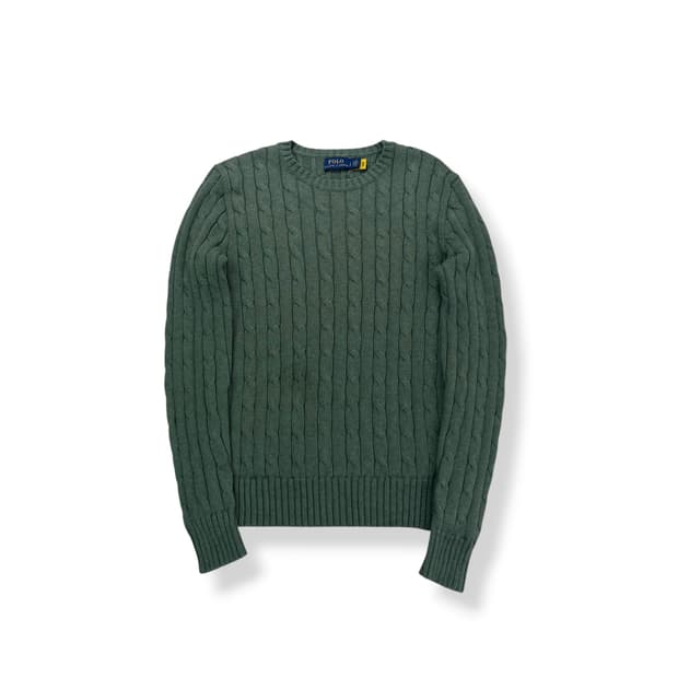 95 폴로랄프로렌 신형라벨 꽈배기 니트