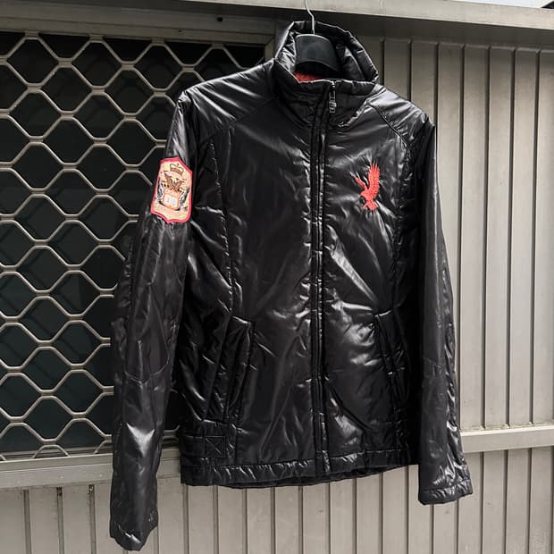 DOHC eagle patch padded jacket 