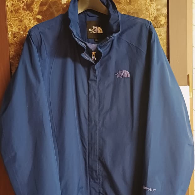 네이비 노스페이스 고어텍스 바람막이