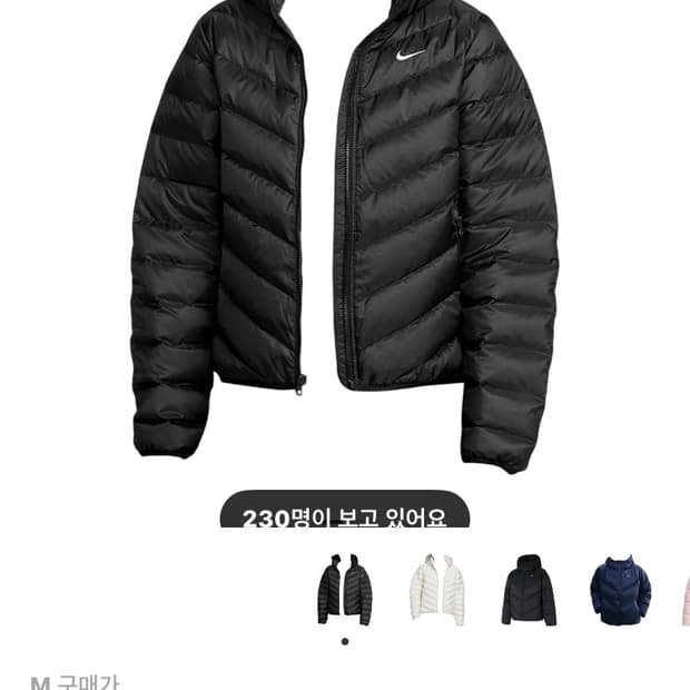 나이키 윈드푸퍼 후드 패딩