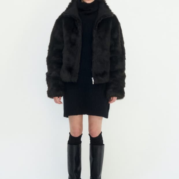 트리밍버드 하이넥퍼자켓