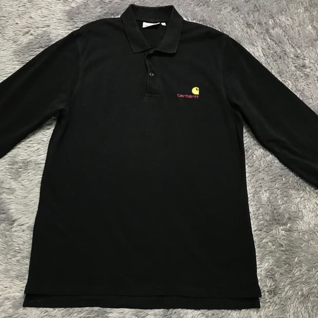 [[M, A급] 칼하트(CARHARTT) 아메리칸 스크립트 폴로티@254