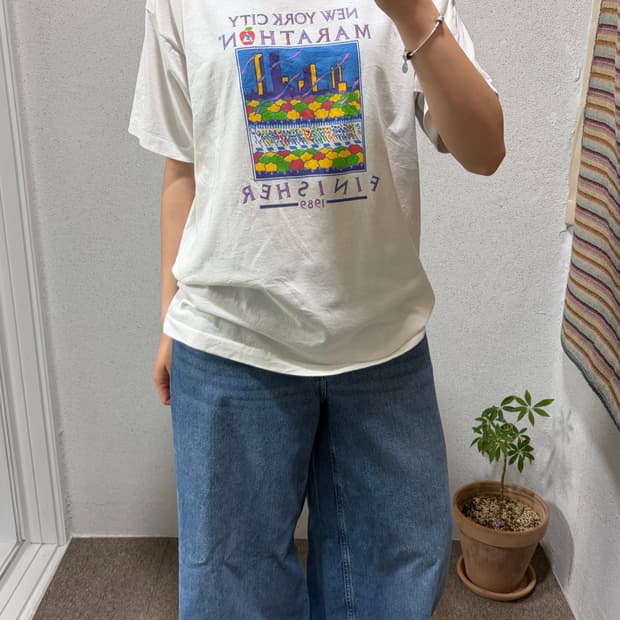 89‘s 싱글스티치 반팔티셔츠