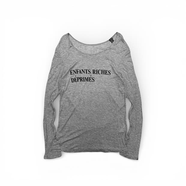 ERD AW15 캐쉬미어 로고롱슬리브