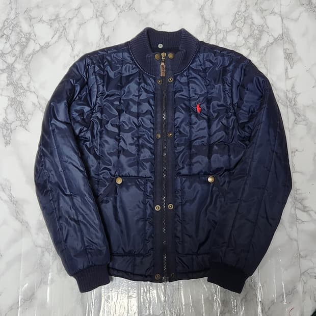 폴로 랄프로렌 딥네이비 퀄팅 자켓