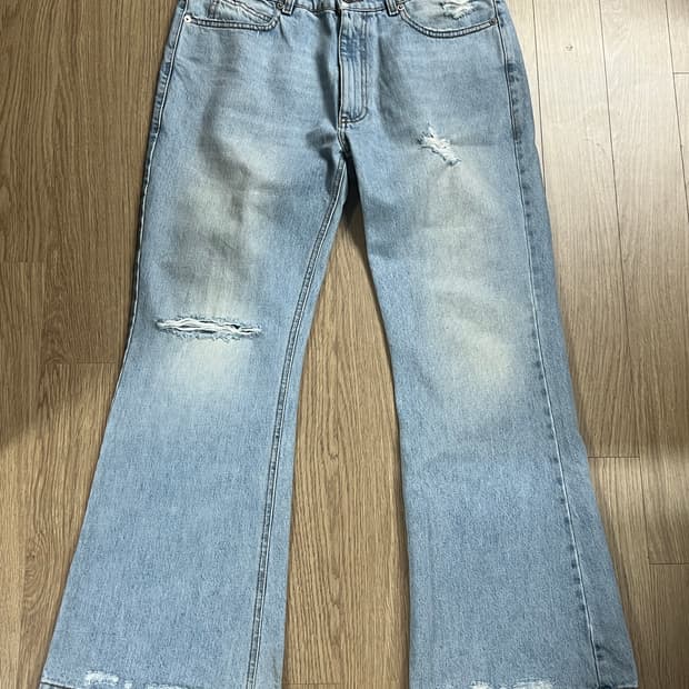[XL] ERL 플레어 데님 팬츠