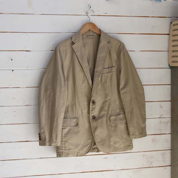 (착용컷) 유니클로 코튼 블레이져 (남성용 100)