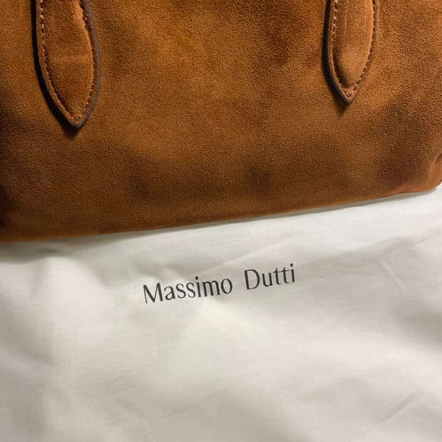 새상품🤎마시모두띠 가방 스웨이드 레더 웨스트 새치엘 백 새상품