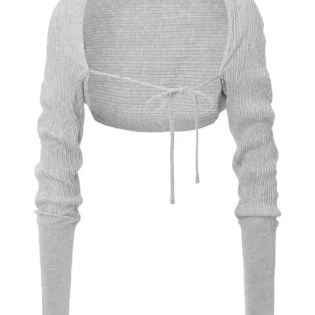 new) threetimes bolero grey