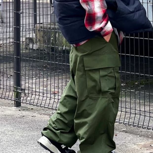 JAVA Satin Cargo Pant (31~32)