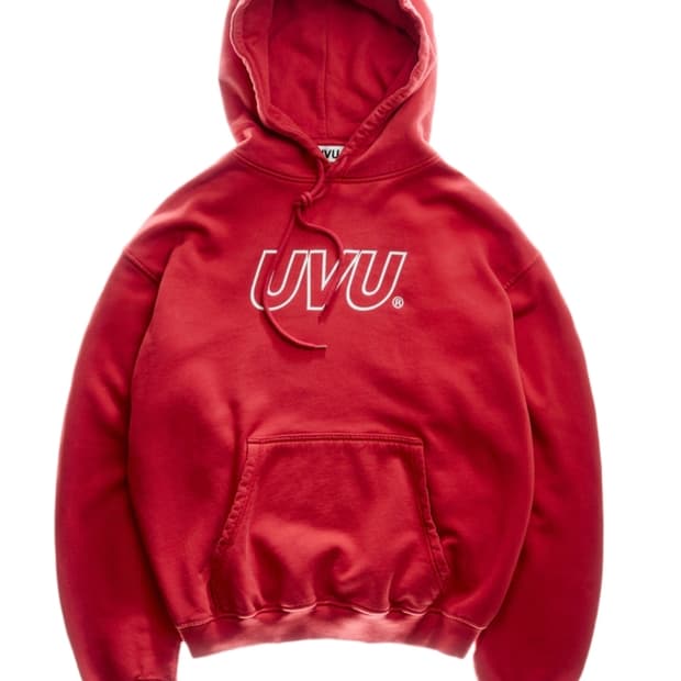 UVU 아웃라인 후드 레드