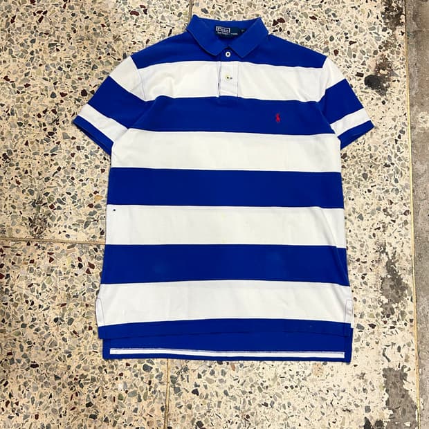 폴로(POLO ralphlauren)스트라이프 PK 카라티