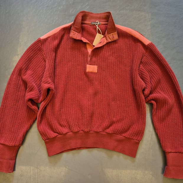 80s isseymiyakemen half button kint