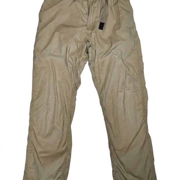 그라미치 베이지 벨티드 팬츠s