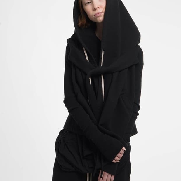 릭오웬스 다크쉐도우 drkshdw 케이프후드 s