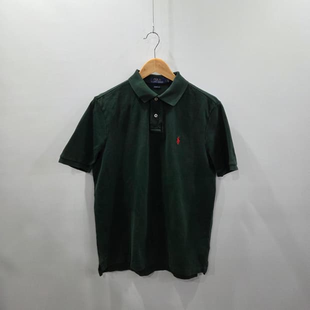 폴로랄프로렌 피케 카라 반팔티 딥그린 M
