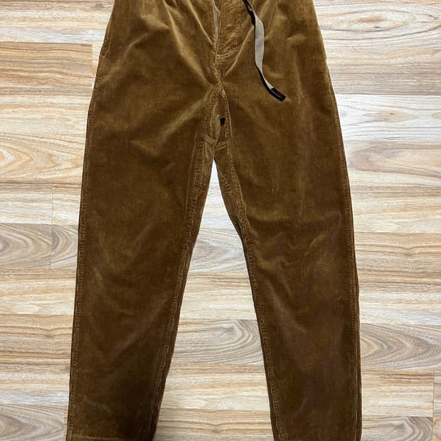 그라미치 코듀로이 팬츠 (카멜 m size)