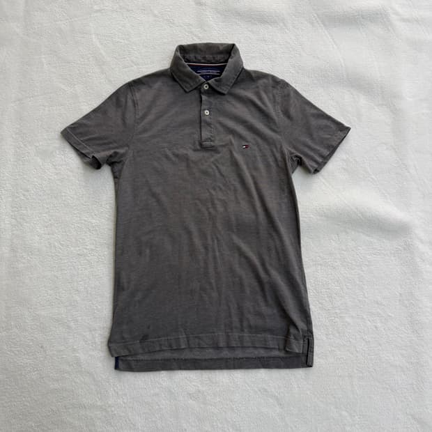 M 타미힐피거 코튼 반팔 카라티 0316T