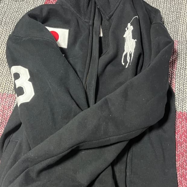 폴로 빅포니 재팬 코튼 집업 S 