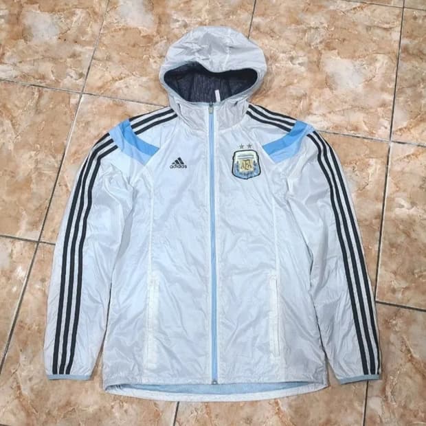 아디다스 14 15 아르헨티나 축구 국대 앤섬자켓