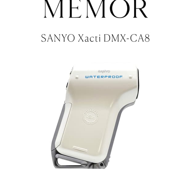 방수캠코더💧SANYO Xacti DMX-CA8 산요 카메라