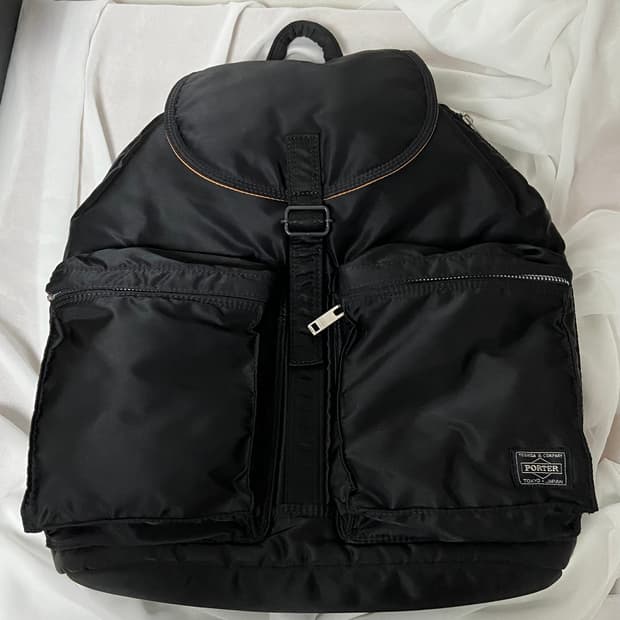 신형)PORTER 포터 탱커 백팩 럭색 지퍼형