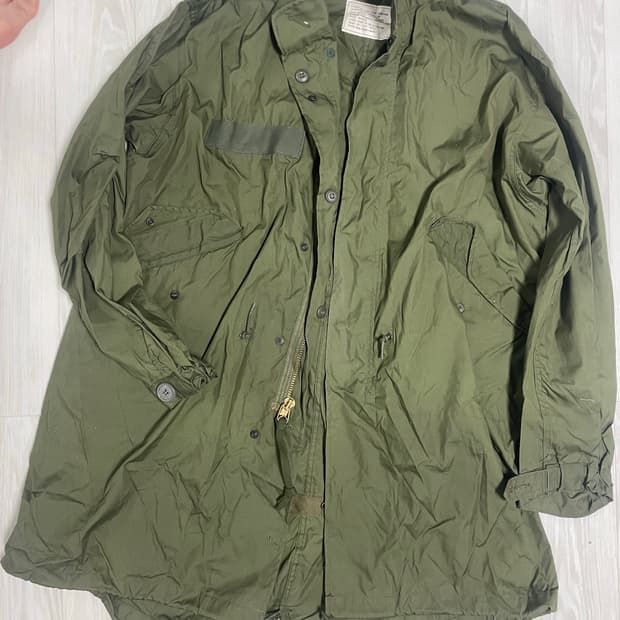 미사용 m65피쉬테일 데드스탁 스몰 새상품 