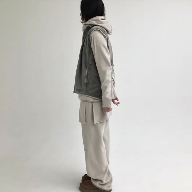 지초이 컴포트 22-006 FLEECE VEST (size1)