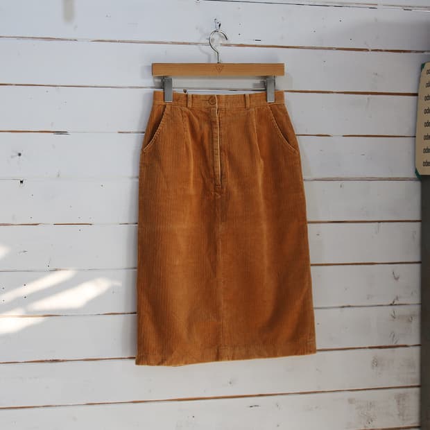 CONRON 코듀로이 스커트 (여성용 25.5)