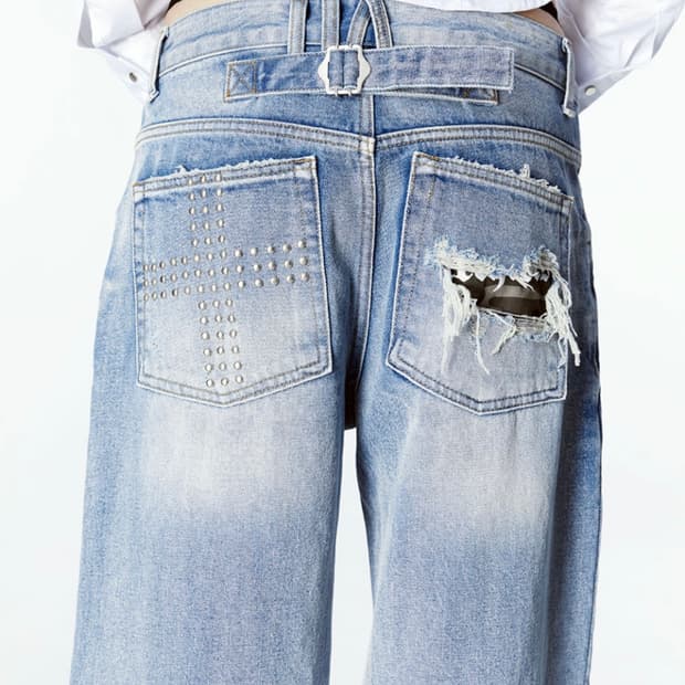2000아카이브스 SNYDER WIDE DENIM 팬츠 1사이즈