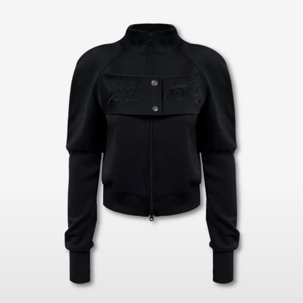 공일공사 0104 FLAP EMBROIDERY JERSEY ZIP-UP