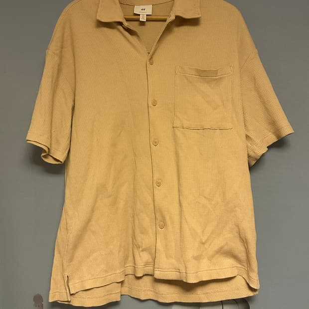 H&M 와플니트반팔