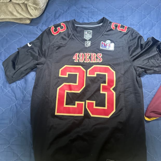 나이키 49ERS 23번 레플리카 유니폼 블랙