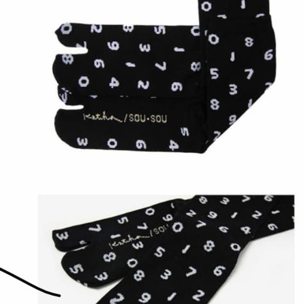 소우소우 타비 롱기장 삭스