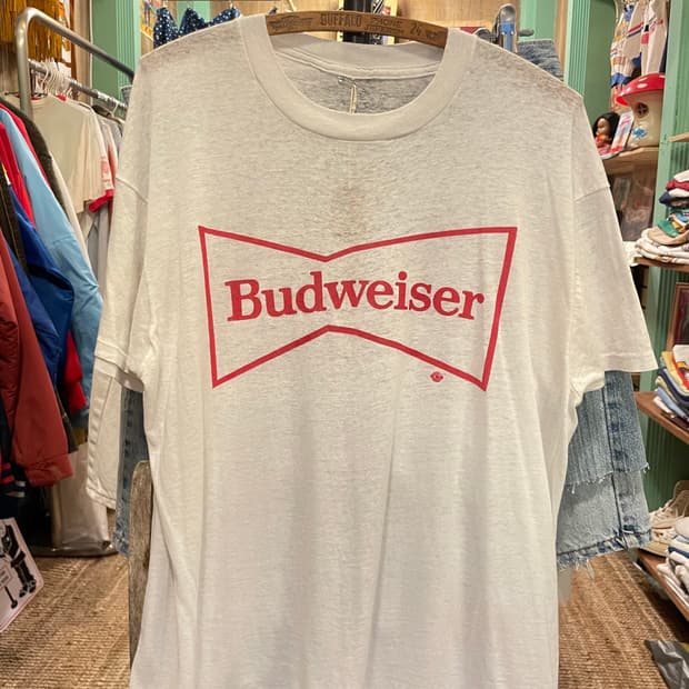 1980-90's Vintage Budweiser Logo T-Shirt