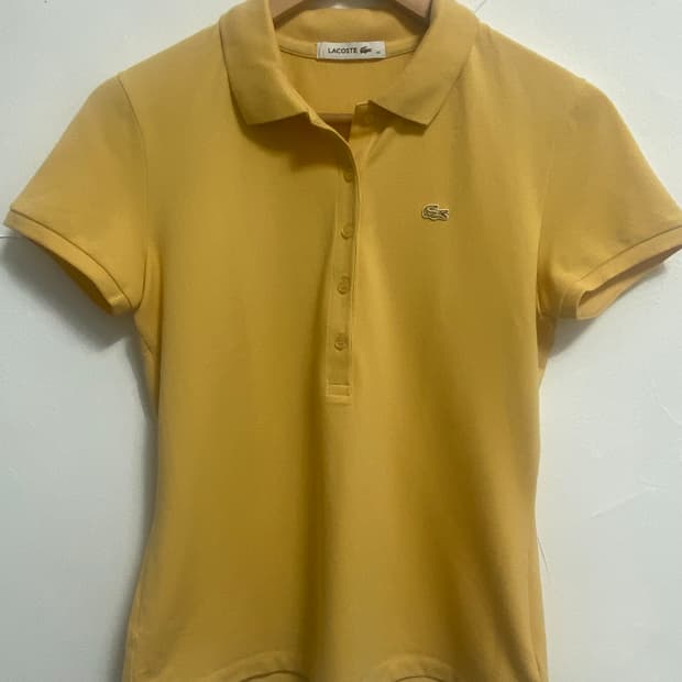 라코스테 머스타드 pk티