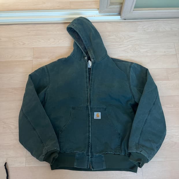 칼하트 덕 액티브 워크자켓 그린