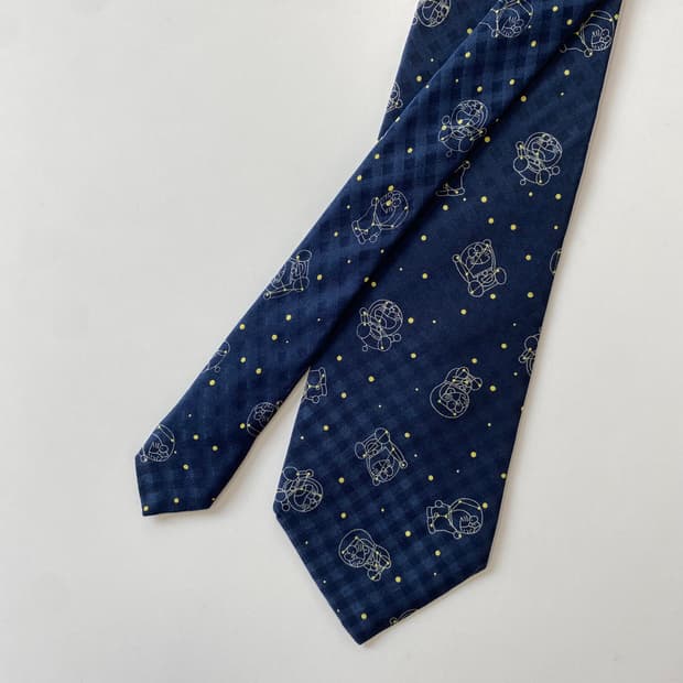 캐릭터 도라에몽 실크넥타이