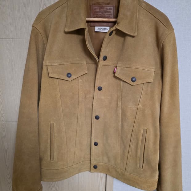 [M] 리바이스 프리미엄 리얼 스웨이드 트러커