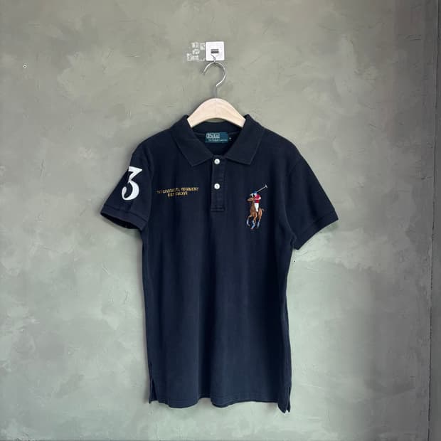 폴로 랄프로렌 빅포니 카라티 네이비