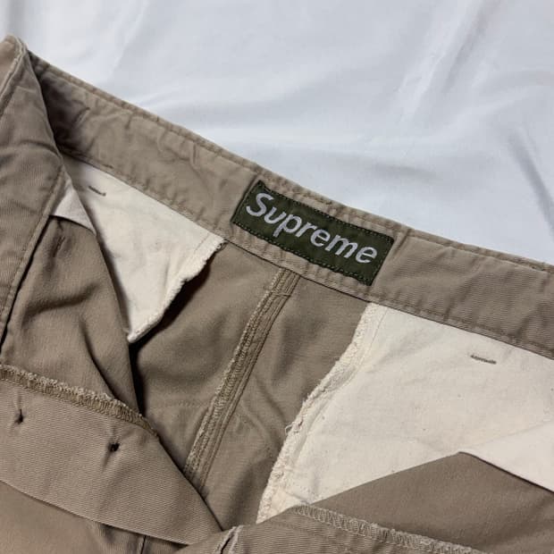90s 올드 슈프림 밀리터리 팬츠