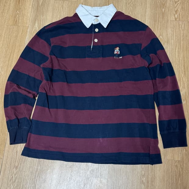 비욘드클로젯 럭비셔츠 M