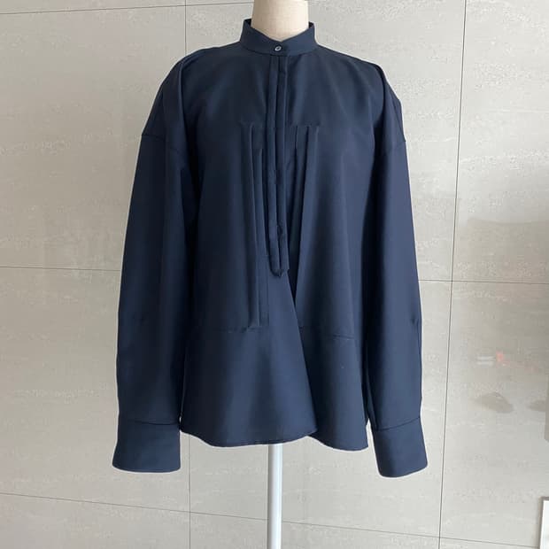 질샌더  오버핏 셔츠 36 