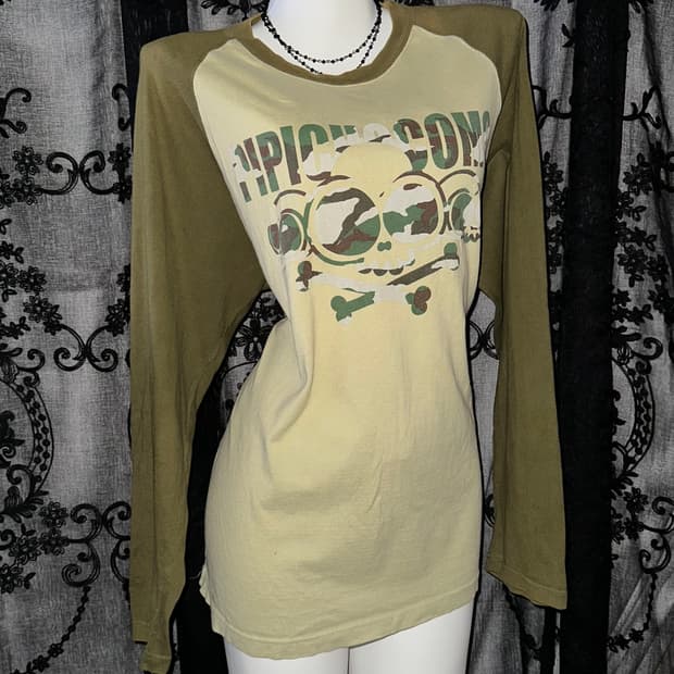 pipichocomo y2k military long-sleeved