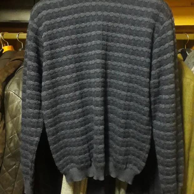 [판매] Ermenegildo Zegna 에르메네질도 제냐 케이블 니트