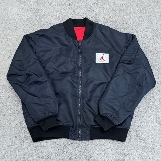 (XL) 나이키 조던 플라이트 MA-1 리버서블 봄버자켓