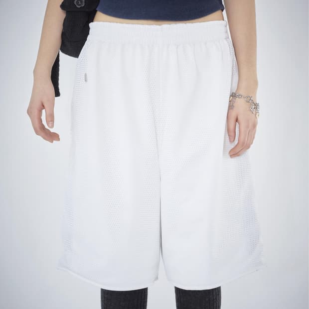 SHINING TRIKOT SHORTS WHITE