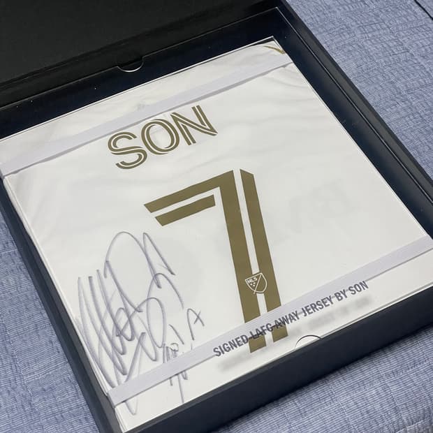 LAFC 손흥민 어센틱 사인저지 유니폼