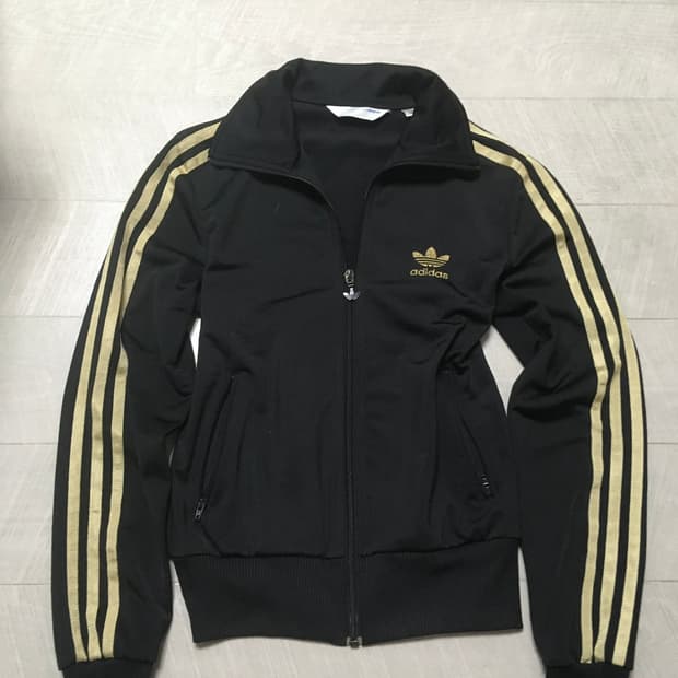 아디다스 검골 백로고 y2k 져지