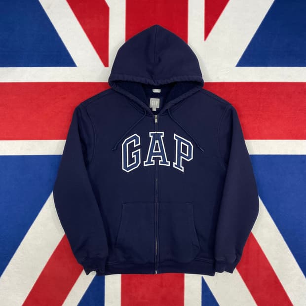 GAP 보아털 후드집업 S 실측 M 